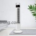 KTYX Electric Fan Tower Fan Without Blade Fan Desktop Floor Home Silent Vertical Intelligent Remote Control Safety Fan Fan - B07GCG5DPY